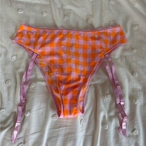 Savage X Fenty Orange and Pink Underwear Accessory